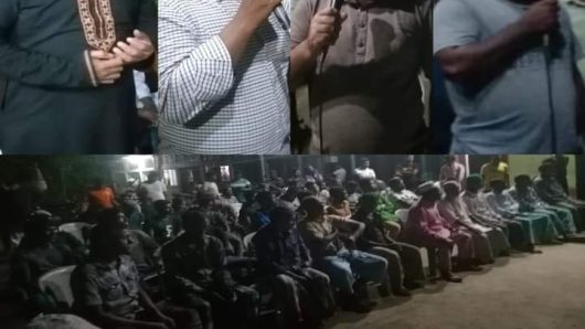 ছাতকের আনন্দনগর গ্রামে বিএনপির কর্মি সভা