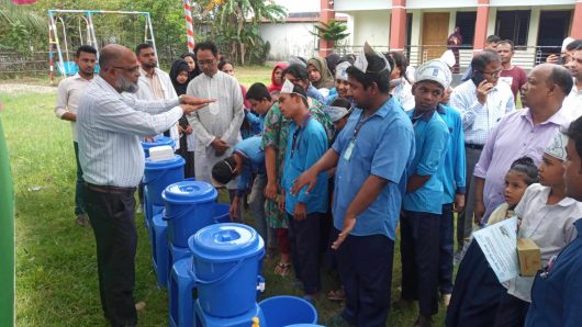 সুনামগঞ্জে নানা আয়োজনে বিশ্ব হাত ধোয়া দিবস পালিত