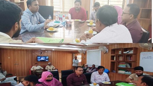 ছাতক উপজেলায় আমন ধান সংগ্রহ উপলক্ষে প্রস্তুতি ও দিকনির্দেশনামূলক সভা অনুষ্ঠিত