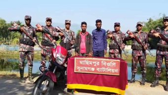 সুনামগঞ্জে ভূয়া পুলিশসহ দুই যুবক আটক