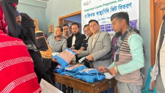দোয়ারাবাজারে এফআইভিডিবি’র উদ্যোগে এমএইচএম কীটসহ স্বাস্থ্যসামগ্রী বিতরণ করা হয়েছে