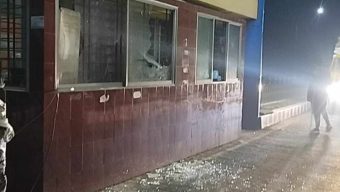 ছাতকে সুরমা ব্রিজের টোল প্লাজায় ভাংচুর করেছে ছাত্র সমন্বয়করা।