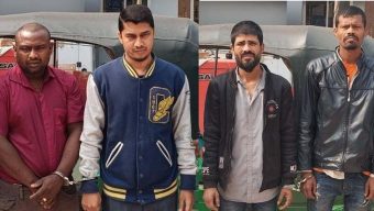 পেশাদার চার ছিনতাইকারীকে আটক করেছে সিলেট কোতোয়ালি থানা পুলিশ।