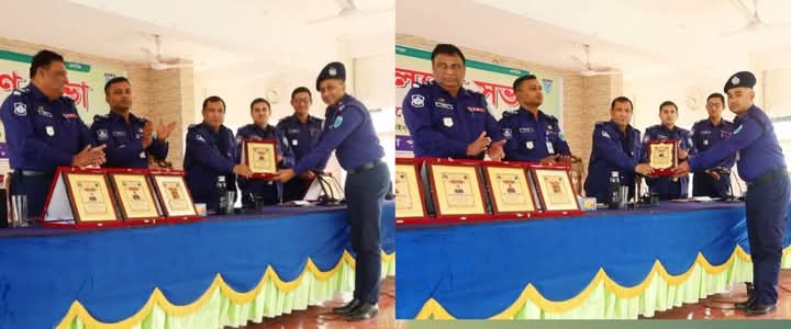 জেলার শ্রেষ্ঠ অফিসার ইনচার্জ হলেন ছাতক থানার অফিসার ইনচার্জ গোলাম কিবরিয়া হাসান