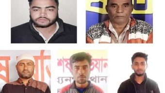 সুনামগঞ্জে চলছে “অপারেশন ডেভিল হান্ট”, গ্রেফতার-৫