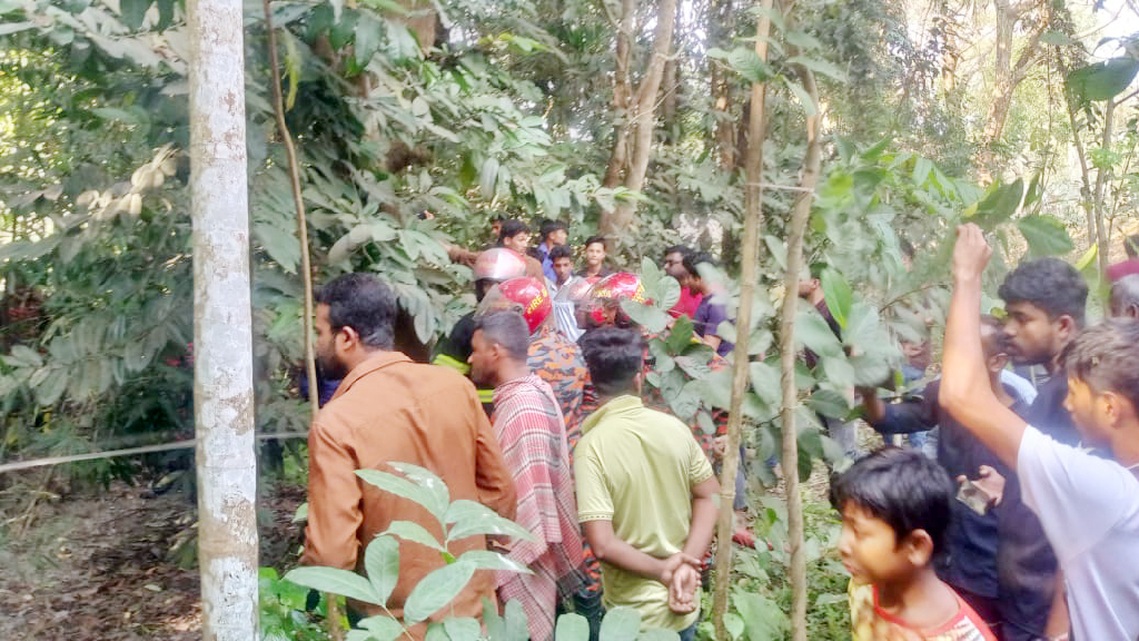বরিশালে বাগানে পেট্রলবোমা বিস্ফোরণ