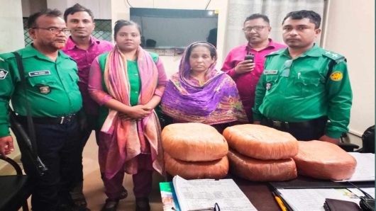 ডিএমপি পুলিশের মাদক বিরোধী অভিযানে ১২.৫ কেজি গাঁ’জা উদ্ধার আটক ১ মহিলা