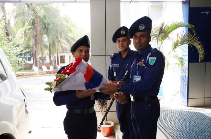 সুনামগঞ্জ জেলার নতুন পুলিশ সুপার হিসেবে দায়িত্ব গ্রহণ করলেন তোফায়েল আহাম্মেদ