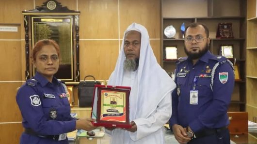 পুলিশের চাকরিতে ৩৯ বছর পূর্ণ করে