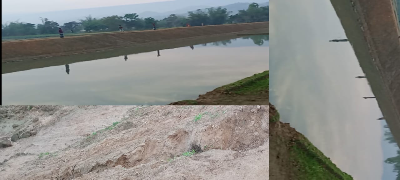 দোয়ারাবাজার সীমান্তে ৯৭ লাখ টাকার ফসল রক্ষা বাধ প্রকল্পের ব্যাপক অনিয়মের অভিযোগ