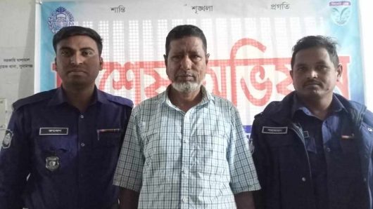 ছাতকে ইউনিয়ন আওয়ামী লীগ নেতা কদরিছ খাঁন গ্রেফতার