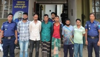 ছাতকে থানা পুলিশের বিশেষ অভিযানে বিভিন্ন মামলার ৬ আসামি গ্রেফতার