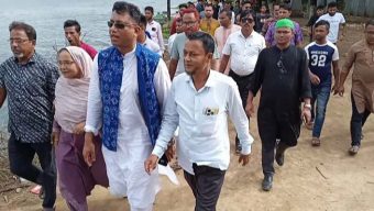 ধানের শীষের মনোনয়ন প্রত্যাশী, সমর্থনে ব্যারিস্টার লিটন আফিন্দী।