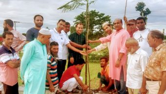 গাইবান্ধায় বৃক্ষ রোপন