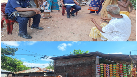 গোবিন্দগঞ্জে অন্যের জমিতে জোরপূর্বক দোকানঘর নির্মাণের অভিযোগ
