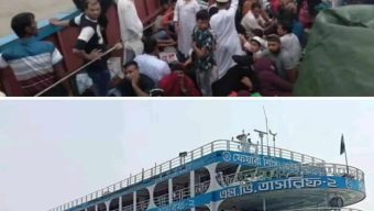 ঢাকা থেকে মনপুরা ও হাতিয়া-গামী লঞ্চ চলাচল বন্ধ!জীবন ঝুঁকিতে নদী পারাপার