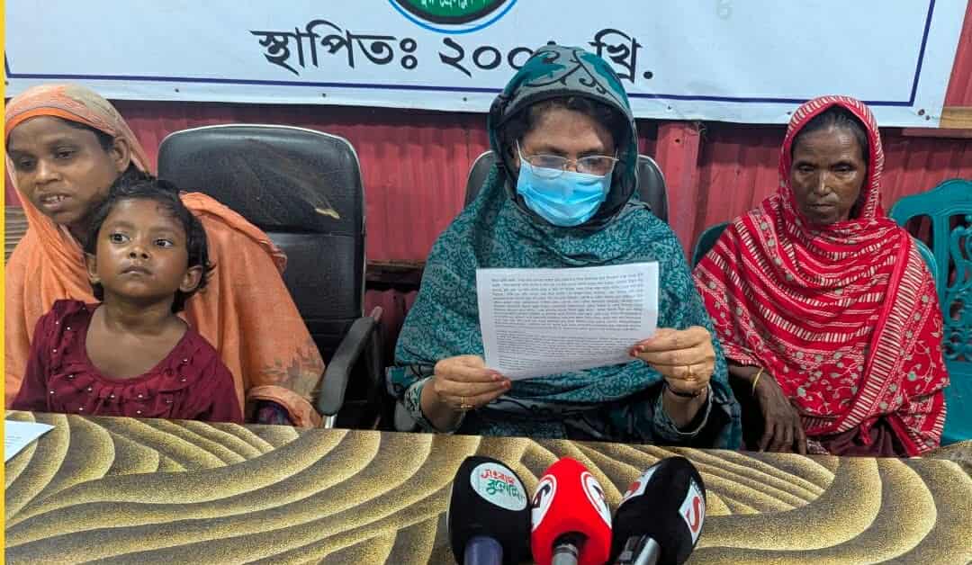 বগুড়া শাজাহানপুরে মিথ্যা চুরির মামলা, শারীরিক নির্যাতন ও হয়রানির অভিযোগে এক অসহায় পরিবারের সংবাদ সম্মেলন!