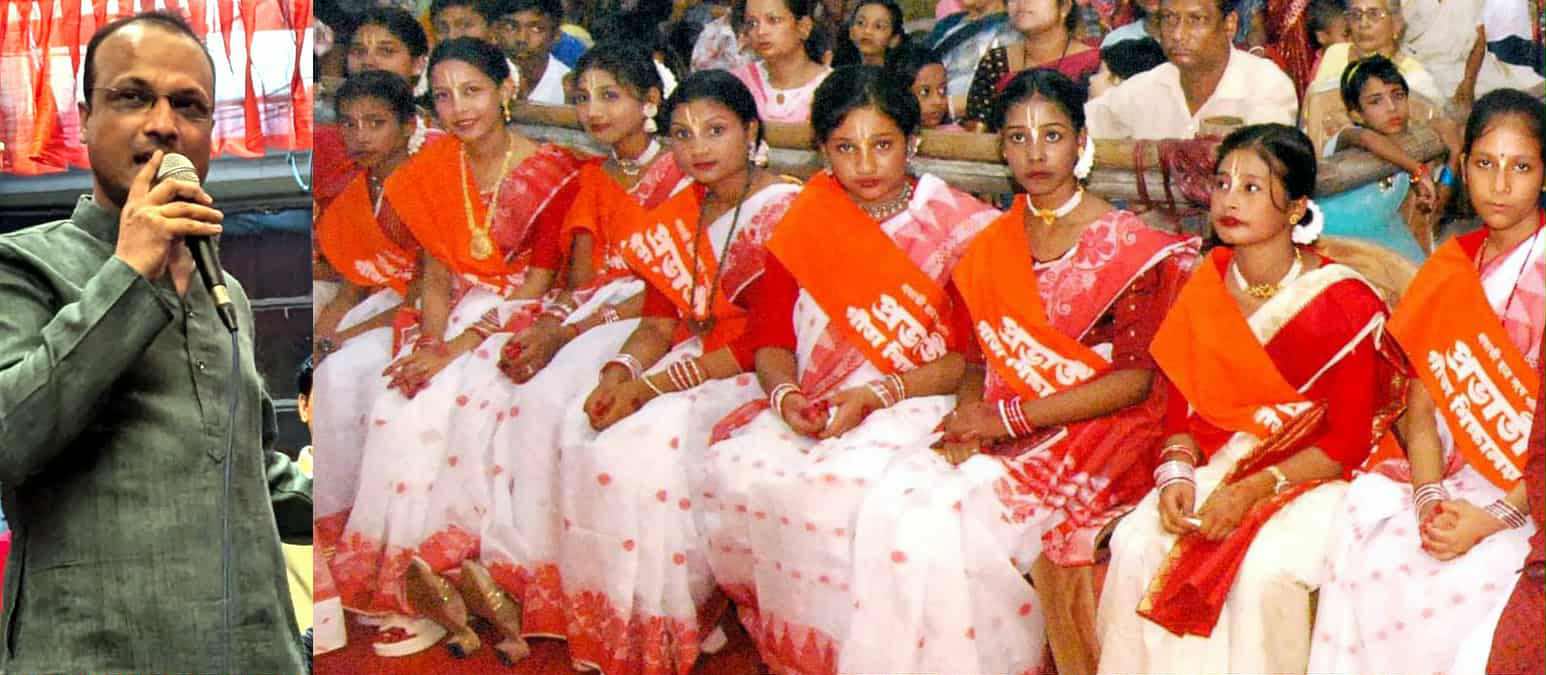 কোরবানীগঞ্জের শ্যামাপূজায় ধর্মসম্মেলন “নিজের অহমিকা বিসর্জন দেয়াই শ্যামাপূজার মূলশিক্ষা