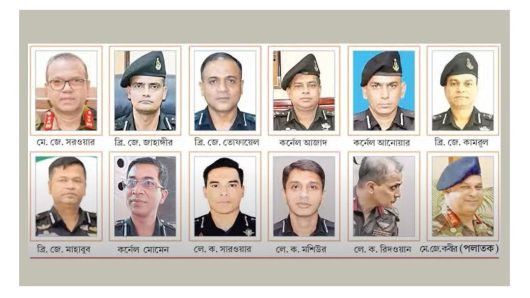 পরোয়ানাভুক্ত ২৫ সেনা কর্মকর্তার মধ্যে যাদের কারাগারে পাঠালেন ট্রাইব্যুনাল