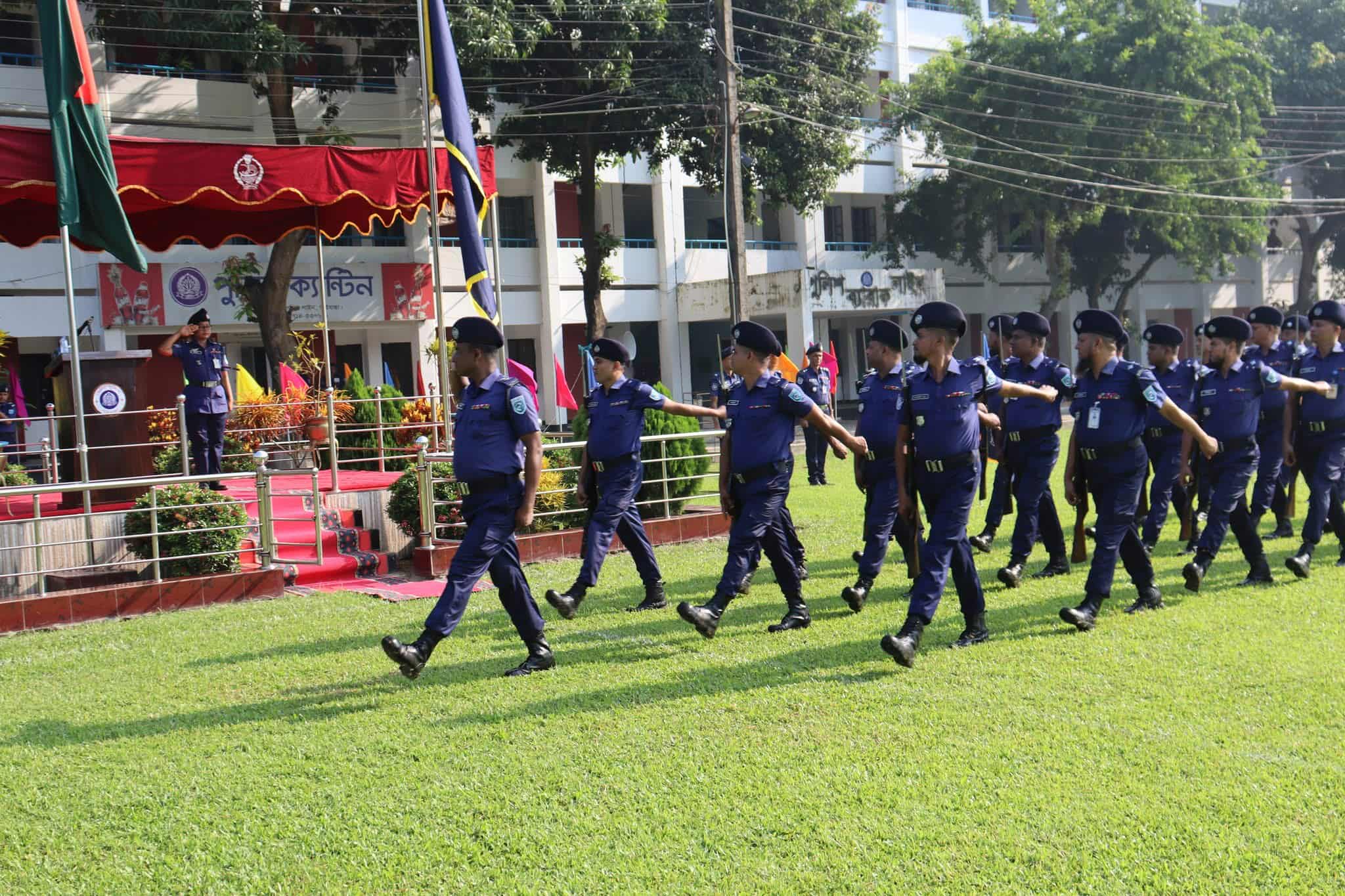 গাইবান্ধা জেলা পুলিশের মাস্টার প্যারেড, কল্যাণ সভা, অপরাধ সভা ও বিদায় অনুষ্ঠিত