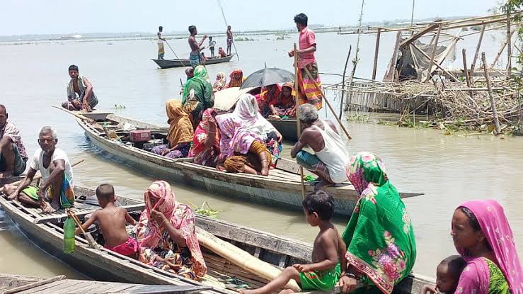 তিস্তার বুকের ঘর হাসিনা বেগমের জীবনের মতো ভাঙা- আবার গড়া