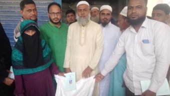 মনপুরায় ভিডব্লিউবি কার্ডের চাল বিতরন অনুষ্ঠিত