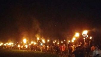 ডিমলায় বুড়ি তিস্তা নদী খননের প্রতিবাদে মশাল মিছিল