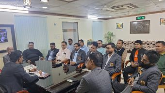বোয়ালখালী প্রেসক্লাবের নেতৃবৃন্দের সাথে নবাগত ইউএনও’র মতবিনিময়