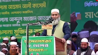 রংপুরের ঈদগাহ ময়দানে আট দলের সমাবেশ: প্রতিশ্রুতির ভাষণ এবং ‘আরেক যুদ্ধের’ আহ্বান