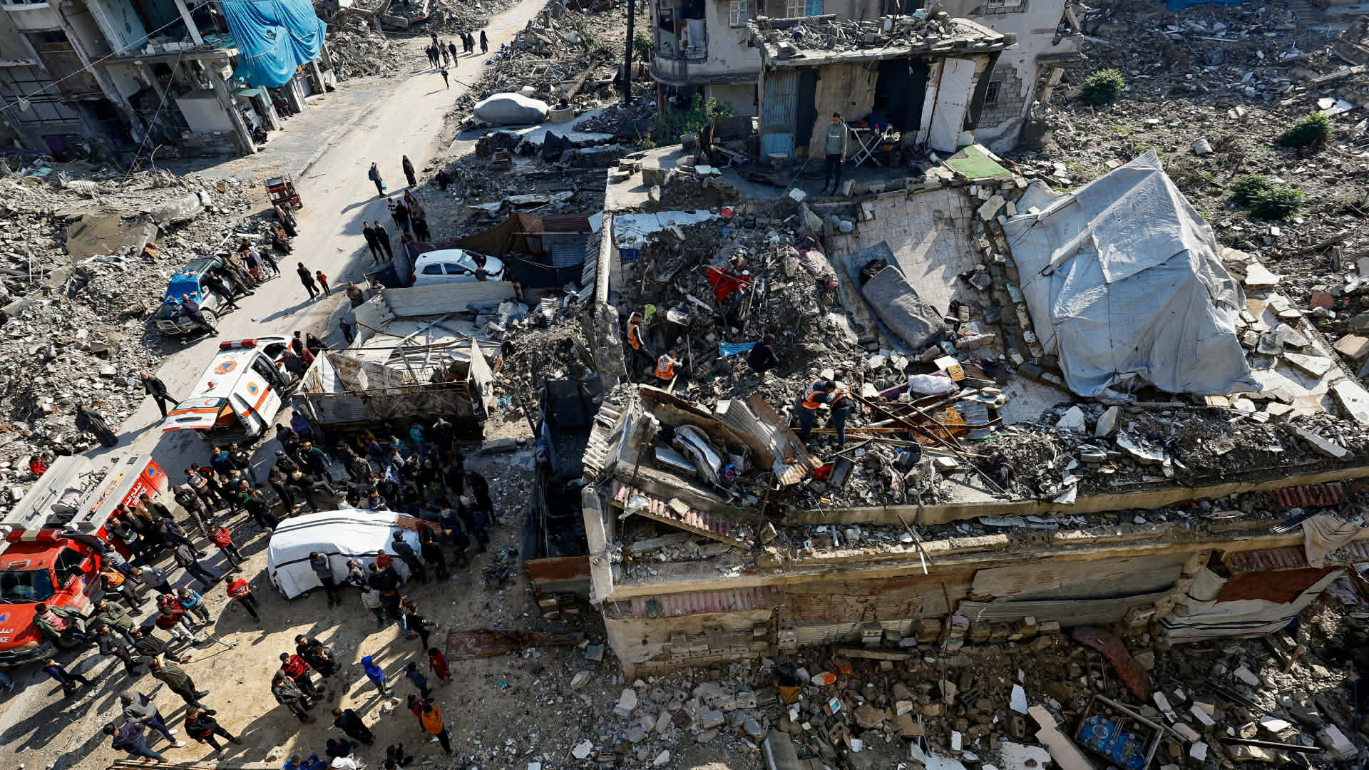 লেবানন ও গাজায় একের পর এক হামলা ইসরাইলের