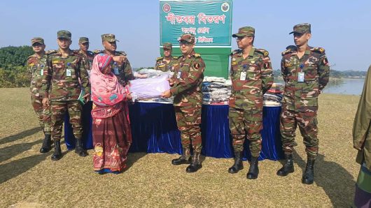 লংগদু জোনের উদ্যোগে রাঙামাটির শীতার্তদের মাঝে শীতবস্ত্র বিতরণ