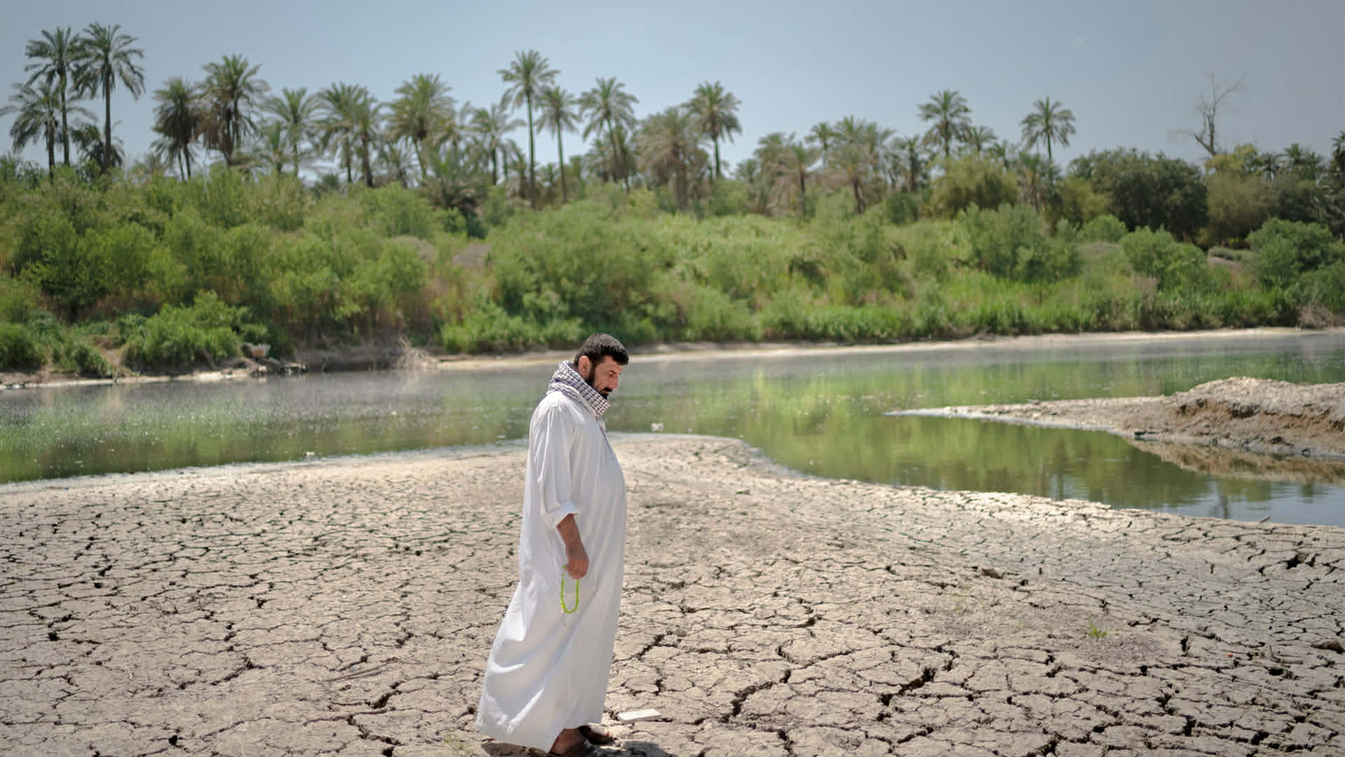 শুকিয়ে বিলুপ্তির ঝুঁকিতে ইরাকের টাইগ্রিস নদী