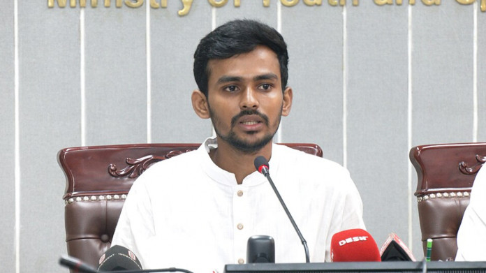 জরুরি সংবাদ সম্মেলন ডাকলেন উপদেষ্টা সজীব ভূঁইয়া