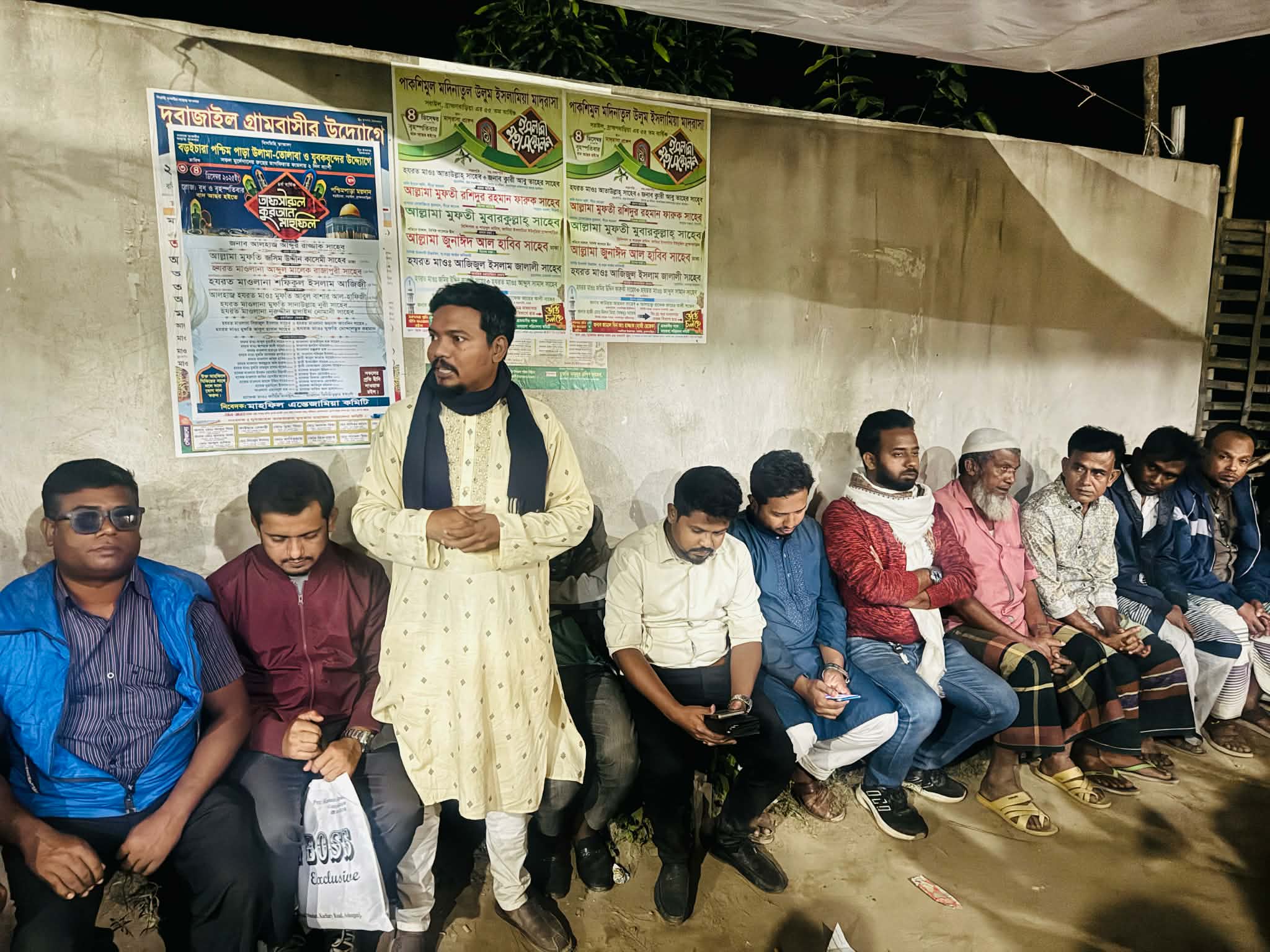 ইঞ্জিনিয়ার আমিনুল ইসলাম ডালিমের ব্রাহ্মণবাড়িয়া-২ আসনে ধারাবাহিকভাবে গণসংযোগ ও উঠান বৈঠক