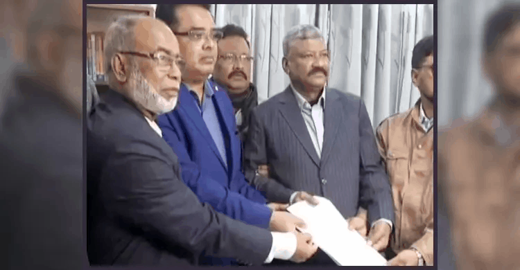 রংপুর-৩ আসনে জিএম কাদেরের পক্ষে মনোনয়ন ফরম নিলেন