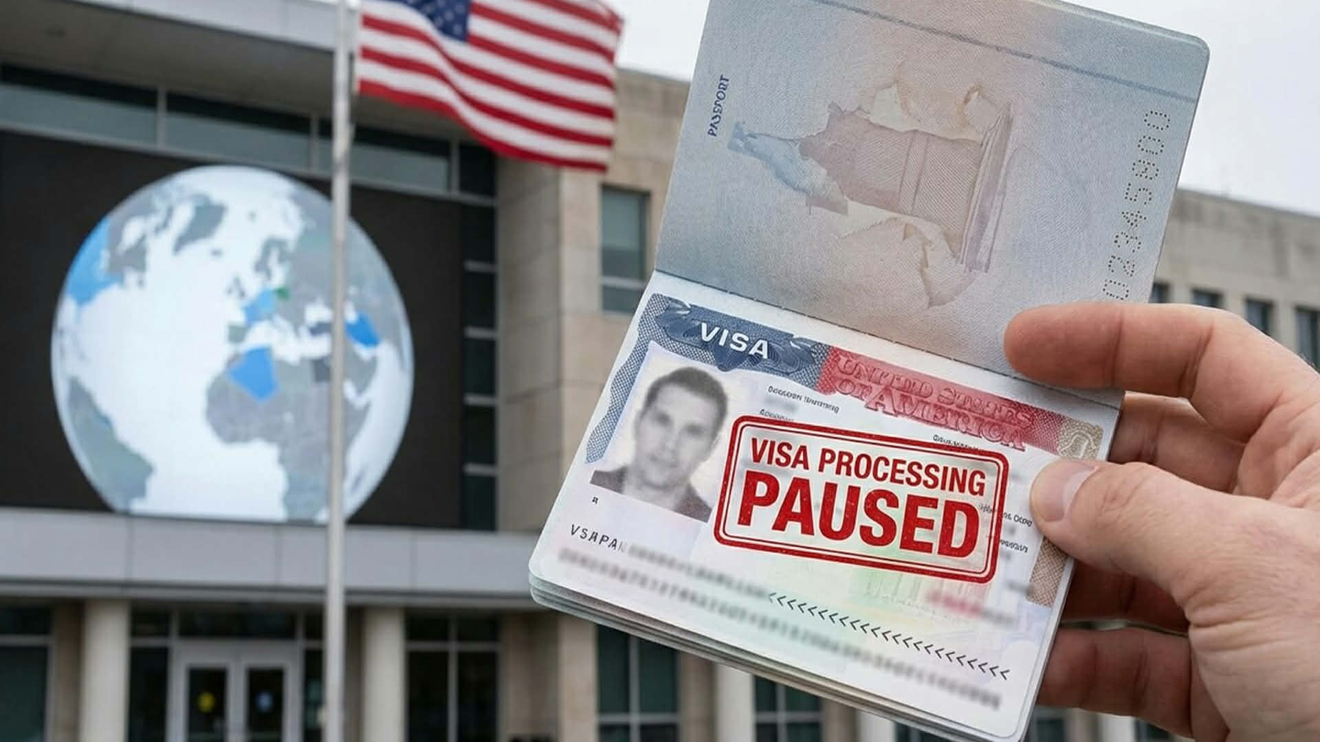 যুক্তরাষ্ট্রের ভিসা স্থগিতের তালিকায় বাংলাদেশসহ রয়েছে যেসব দেশ।