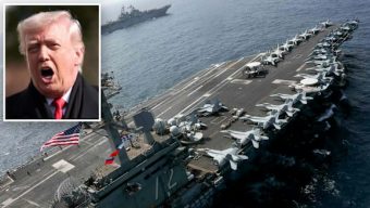 ইরানের দিকে যাচ্ছে আরও এক মার্কিন সামরিক বহর!