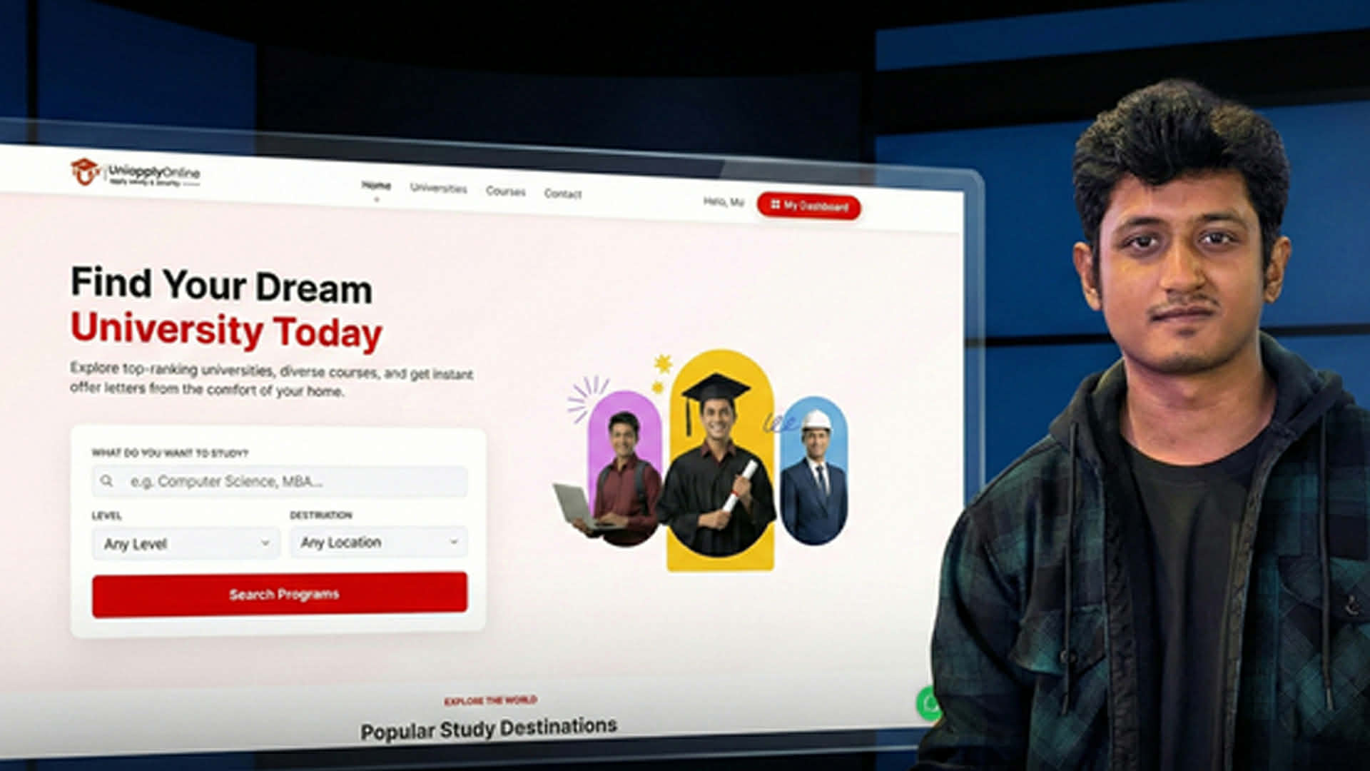 এজেন্টের খপ্পর থেকে শিক্ষার্থীদের বাঁচাতে বাংলাদেশি তরুণের ‘অনন্য স্টার্টআপ