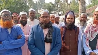 খেতাবাঘা জামে মসজিদের এইচ বি বি করণ রাস্তার শুভ উদ্ভোধন অনুষ্ঠিত।