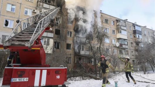 ইউক্রেনের জ্বালানি স্থাপনায় ভয়াবহ ড্রোন হামলা রাশিয়ার