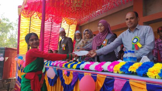 পুংগলী আমিনা মোস্তফা বালিকা উচ্চ বিদ্যালয়ে বার্ষিক ক্রিয়া প্রতিযোগিতা পুরষ্কার বিতরণ অনুষ্ঠিত।