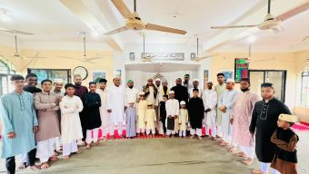 রাংগুনিয়া চন্দ্রঘোনা মা আয়শা জামে মসজিদে ঈদের জামায়াত, আনন্দে ভাসল মানুষের হৃদয়