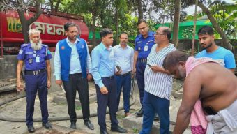 টাংগাইলে ১৬হাজার লিটার তেল মজুত,ফিলিং স্টেশনকে জরিমানা।